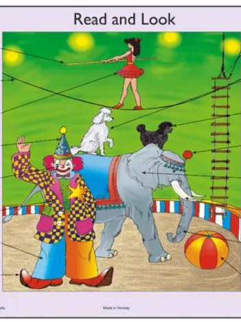 Produit 2 Puzzles Cadres - Apprendre l'Anglais : Read and Look 07-08 (en Anglais) Image