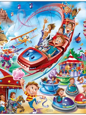 Produit Puzzle Cadre - Parc d'Attractions Image