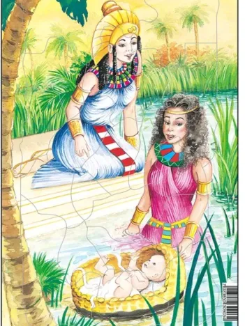 Produit Puzzle Cadre - Jonas et Moïse 2 Image