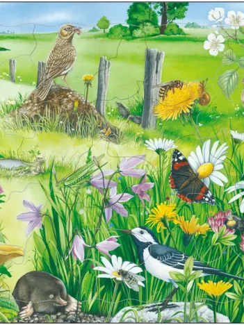 Produit Puzzle Cadre - Les Petits Animaux de la Campagne Image