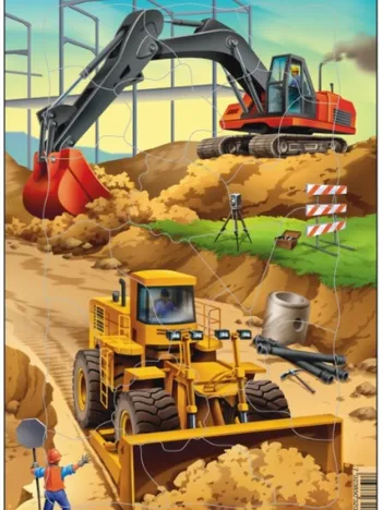 Produit Puzzle Cadre - Sur le Chantier Image