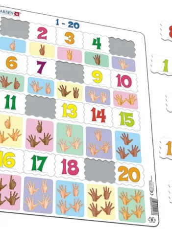 Produit Puzzle Cadre - 1-20 Image