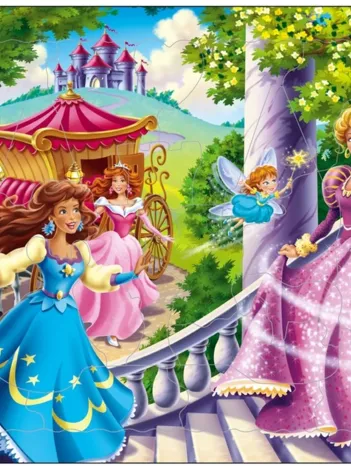 Produit Puzzle Cadre - Princesses Image