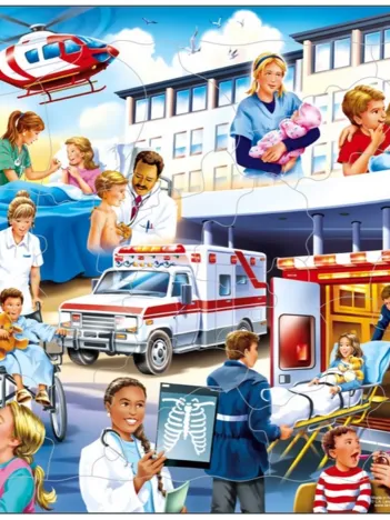 Produit Puzzle Cadre - Hôpital et Secours Image