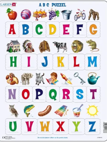 Produit Puzzle Cadre - ABC Puzzel (en Hollandais) Image