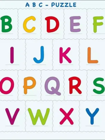 Produit Puzzle Cadre - ABC Alphabet Image
