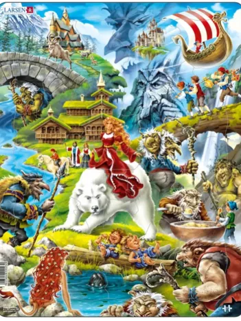 Produit Puzzle Cadre - Contes de Fées Image