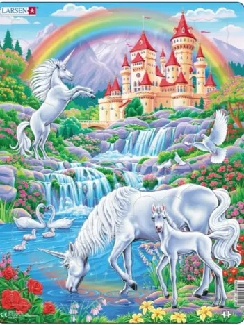 Produit Puzzle Cadre - Licornes Image