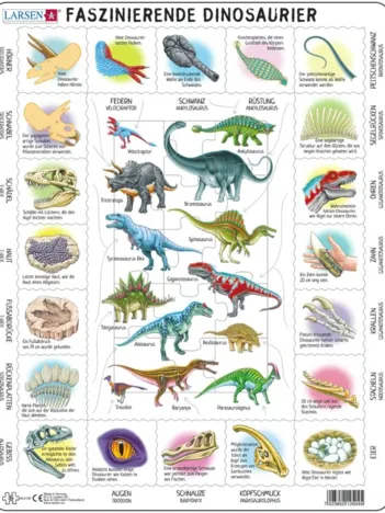 Produit Puzzle Cadre - Dinosaures (en Allemand) Image