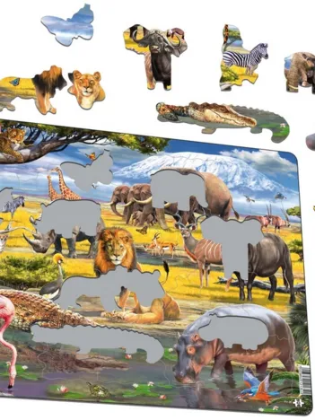 Produit Puzzle Cadre - Animaux de la Savane Image
