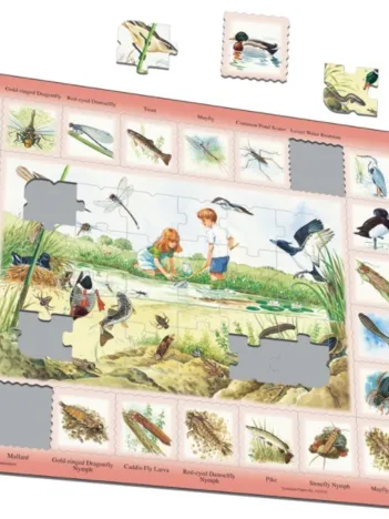 Produit Puzzle Cadre - L'étang Image