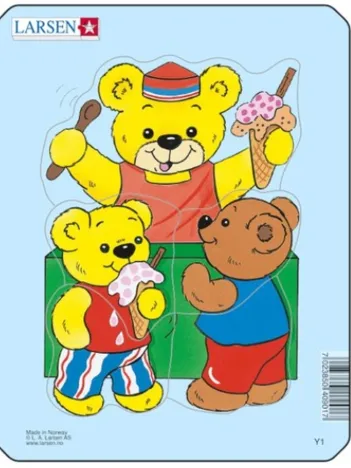 Produit Puzzle Cadre - Teddy bears Image