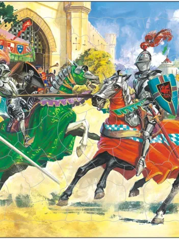 Produit Puzzle Cadre - Chevaliers Image