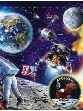 Produit Puzzle Cadre - Mission Apollo 11 Image