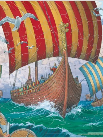 Produit Puzzle Cadre - Les Vikings Image