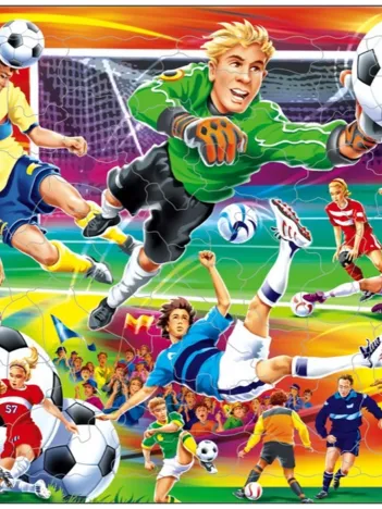 Produit Puzzle Cadre - Football Image