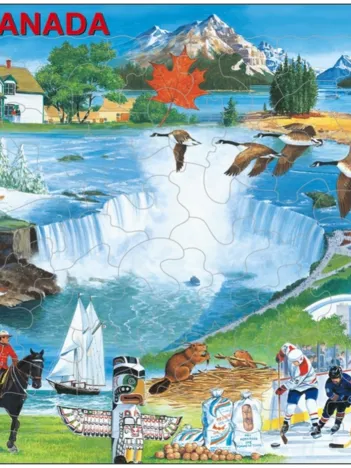 Produit Puzzle Cadre - Souvenirs du Canada Image