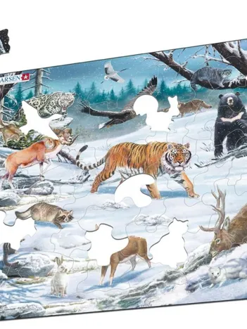 Produit Puzzle Cadre - Vie Sauvage de Sibérie et du Nord-Est Asiatique Image