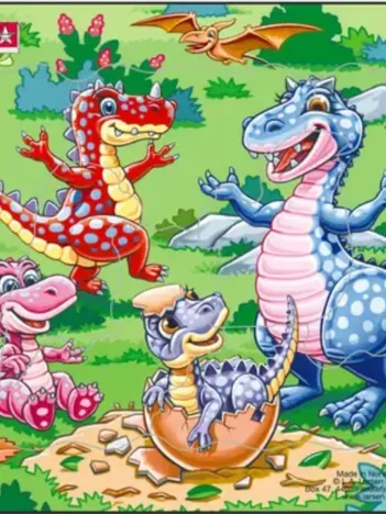 Produit Puzzle Cadre - Dinosaures Image