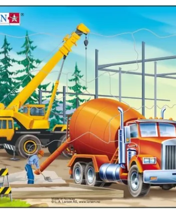 Produit Puzzle Cadre - Camion Toupie Image