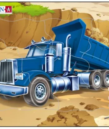 Produit Puzzle Cadre - Camion Benne Image