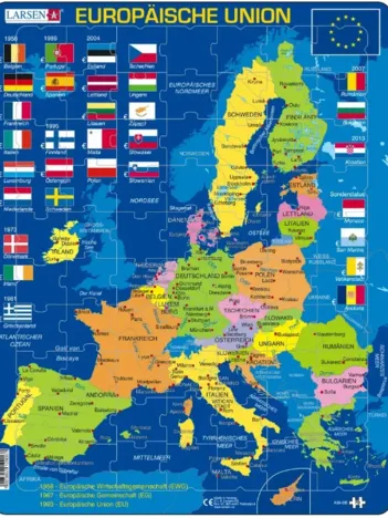 Produit Puzzle Cadre - Europäische Union (en Allemand) Image