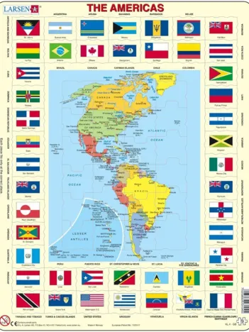 Produit Amériques et Drapeaux Image