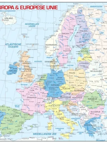 Produit Puzzle Cadre - Europa & Europese Unie (en Hollandais) Image