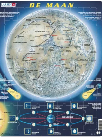 Produit Puzzle Cadre - De Maan (en hollandais) Image