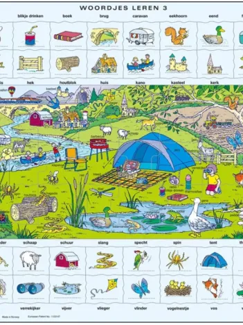 Produit Puzzle Cadre - Apprendre l'Anglais 4 : Les Vacances (en Néerlandais) Image