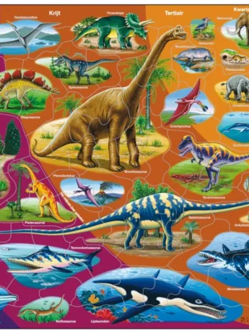 Produit Puzzle Cadre - Dinosaures (en Hollandais) Image