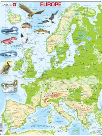 Produit Puzzle Cadre - Europe (en Anglais) Image