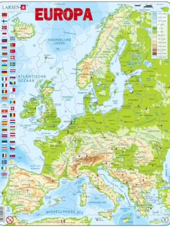 Produit Puzzle Cadre - Europe (en Hollandais) Image