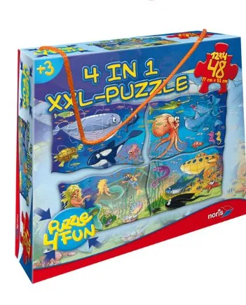 Produit 4 Puzzles - Océan Image