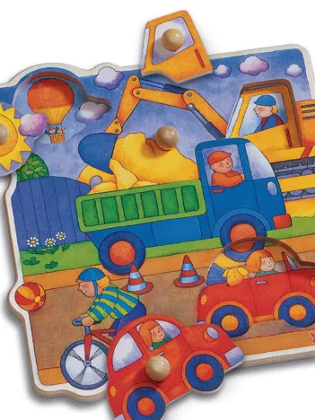 Produit Puzzle Bouton - La Ville Image