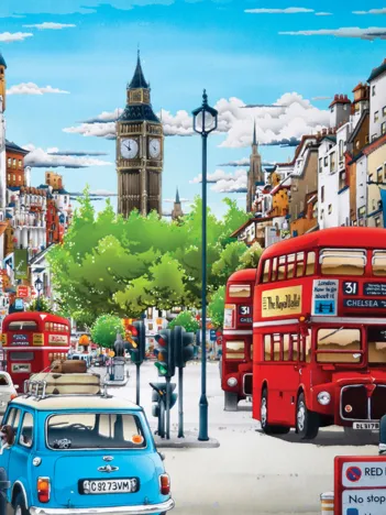 Produit London in Red Image