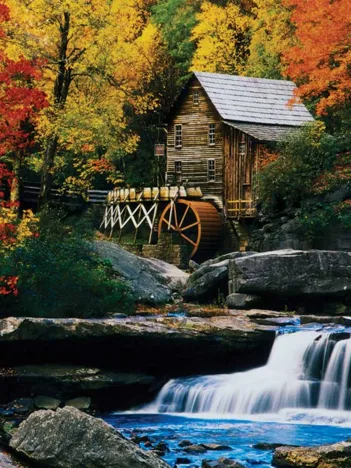 Produit Katherine Hurtley - Autumn Chalet Image