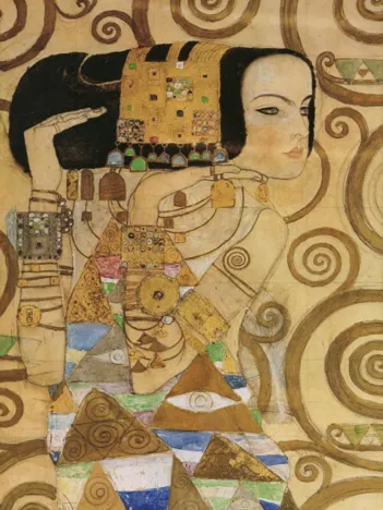Produit Gustav Klimt : L'attente (détail) 1905-1909 Image