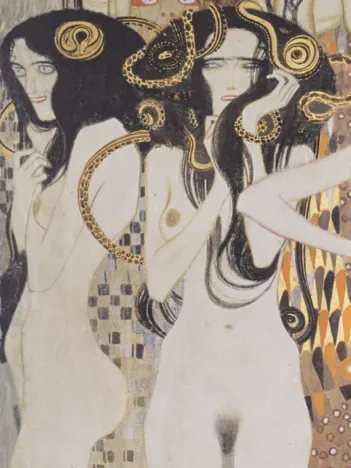 Produit Gustav Klimt : Les Gorgones - 1902 Image