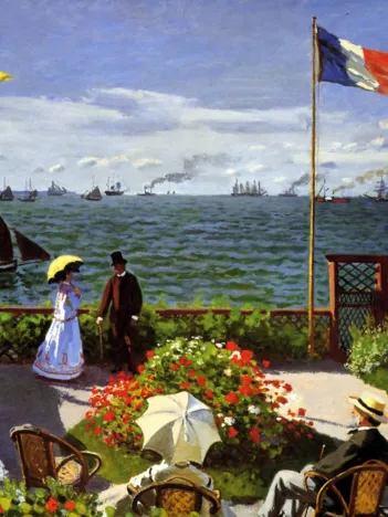Produit Claude Monet : Terrasse à Sainte-Adresse, 1867 Image