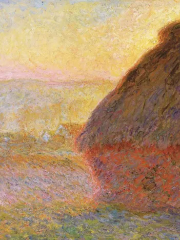 Produit Claude Monet : Meules, Soleil Couchant, 1891 Image