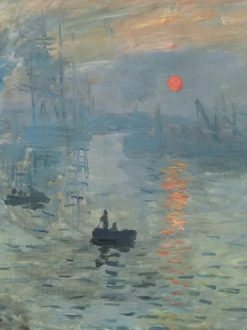 Produit Claude Monet : Impression au Soleil Levant, 1872 Image