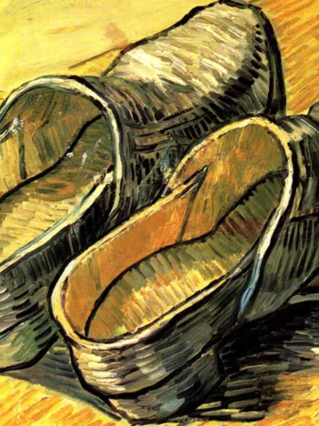 Produit Vincent Van Gogh - Une Paire de Sabots en Cuir, 1888 Image