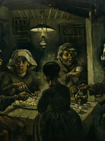 Produit Vincent Van Gogh - Les Mangeurs de Pommes de Terre, 1885 Image