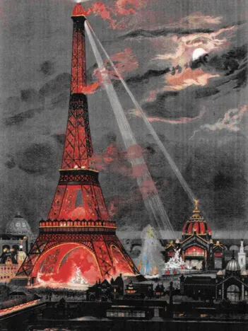 Produit George Garen - Embrasement de la Tour Eiffel Image