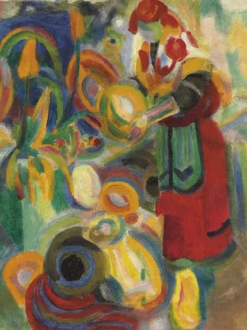 Produit Robert Delaunay : La Grande Portugaise, 1915 Image