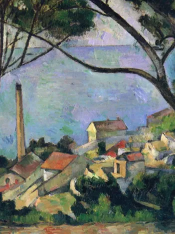 Produit Paul Cézanne : Vue de l'Estaque Image