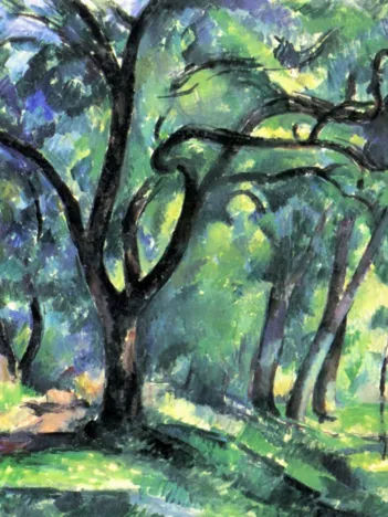 Produit Paul Cézanne : Forêt, 1890 Image