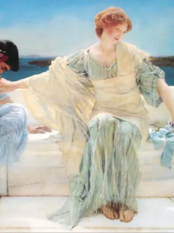 Produit Sir Lawrence Alma-Tadema : Ask me no more, 1906 Image