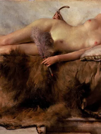 Produit Sir Lawrence Alma-Tadema : In the Tepidarium Image